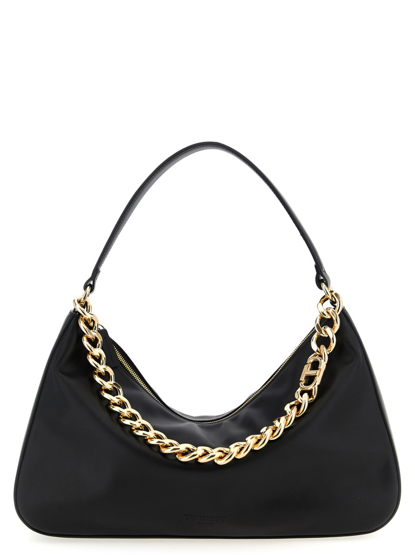 Twinset Liliane Medium Shoulder Bag In Black