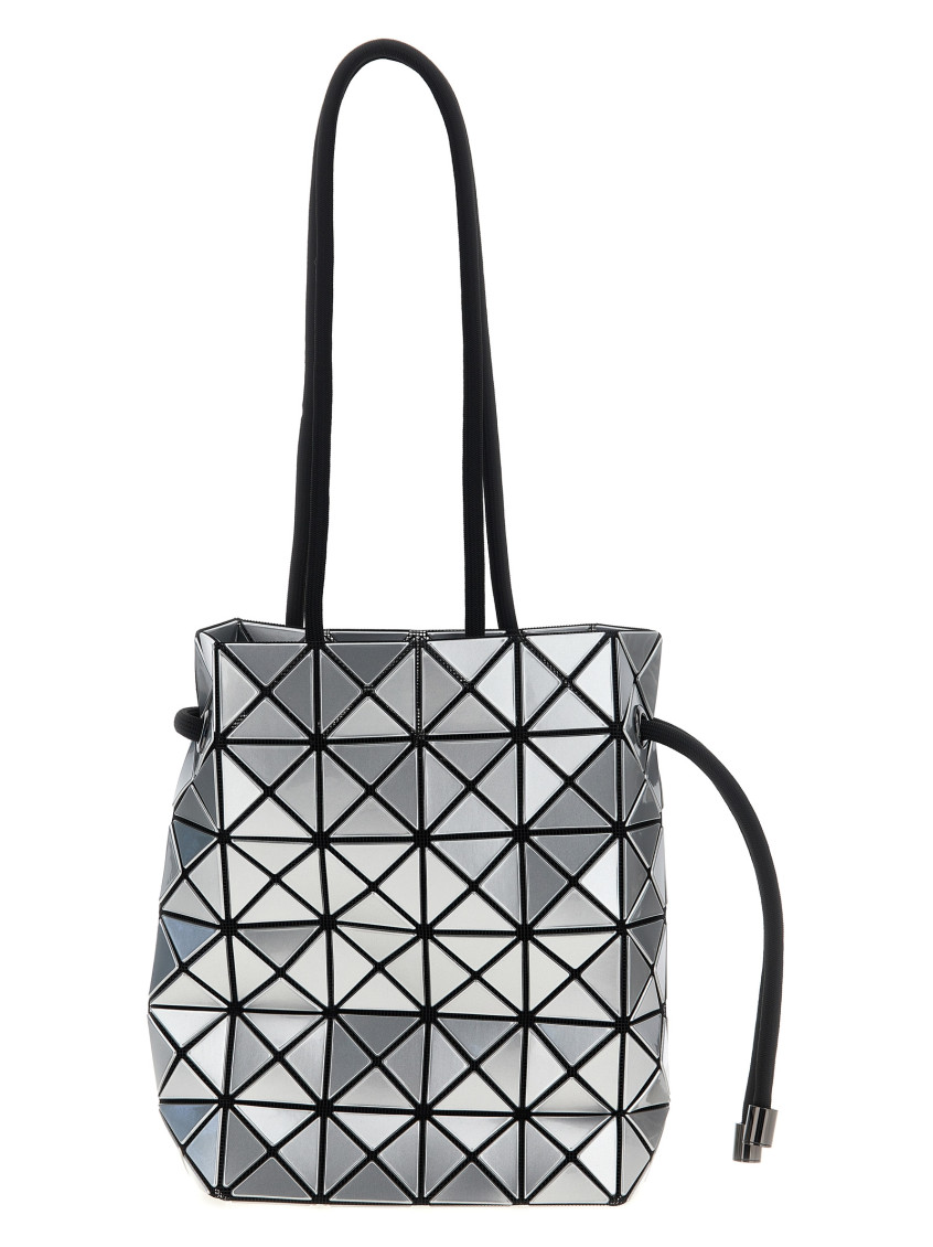 Issey Miyake Silver Wring Shoulder Bag In Silver