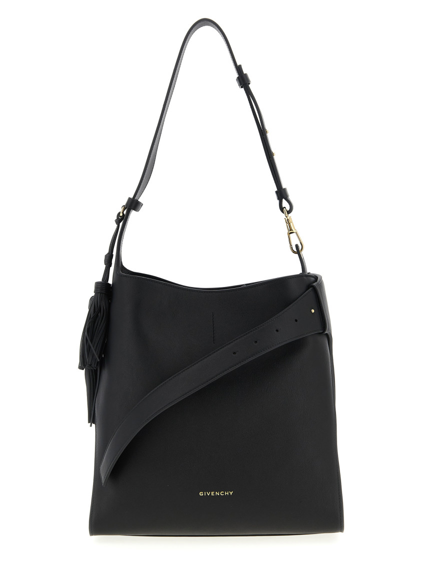 Givenchy Black Belted Medium Hobo