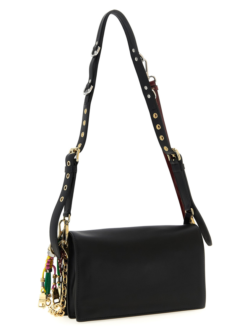 Prada Black Soft Sound Small Shoulder Bag for Women Online India