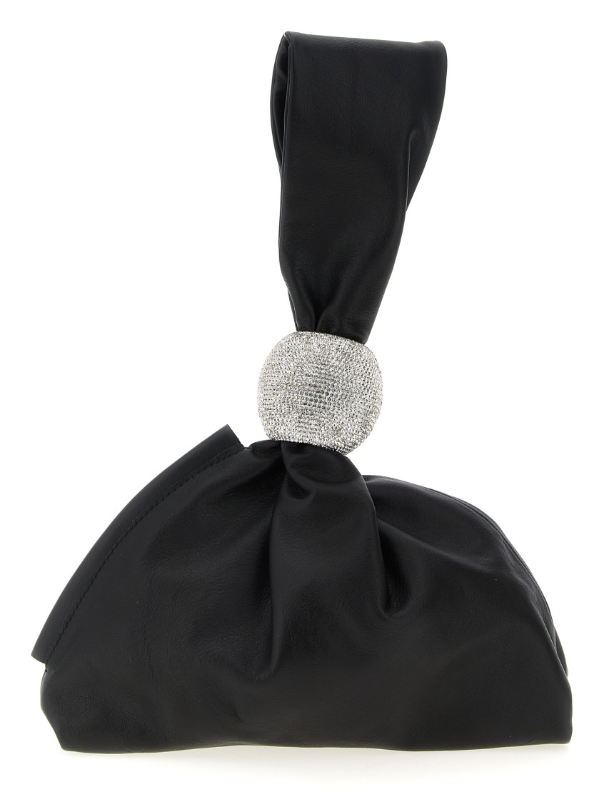 Giuseppe Di Morabito Embellished Detail Handbag Knot Handle In Black