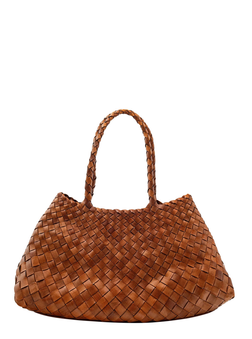 Dragon Diffusion Brown Santa Shoulder Bag In Brown