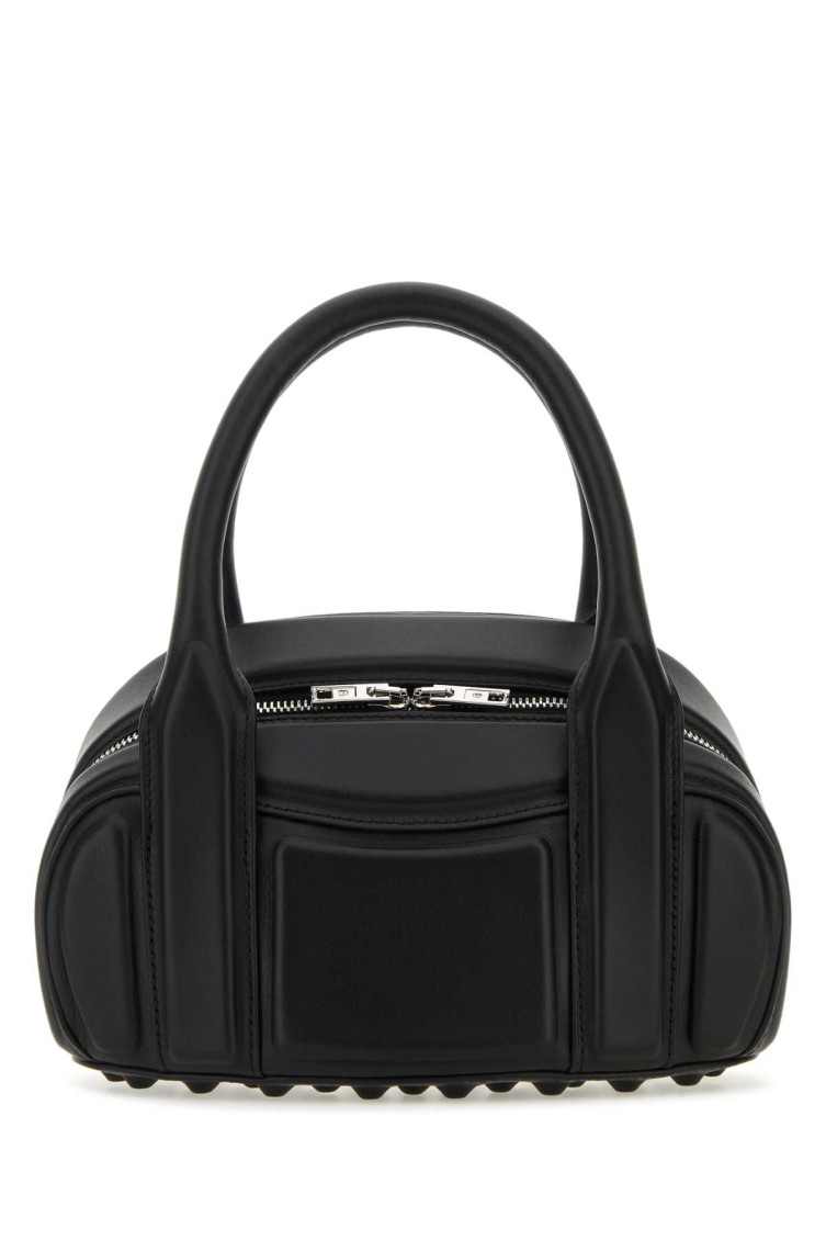 Alexander Wang Women Black Nappa Leather Roc Small Handbag In Black