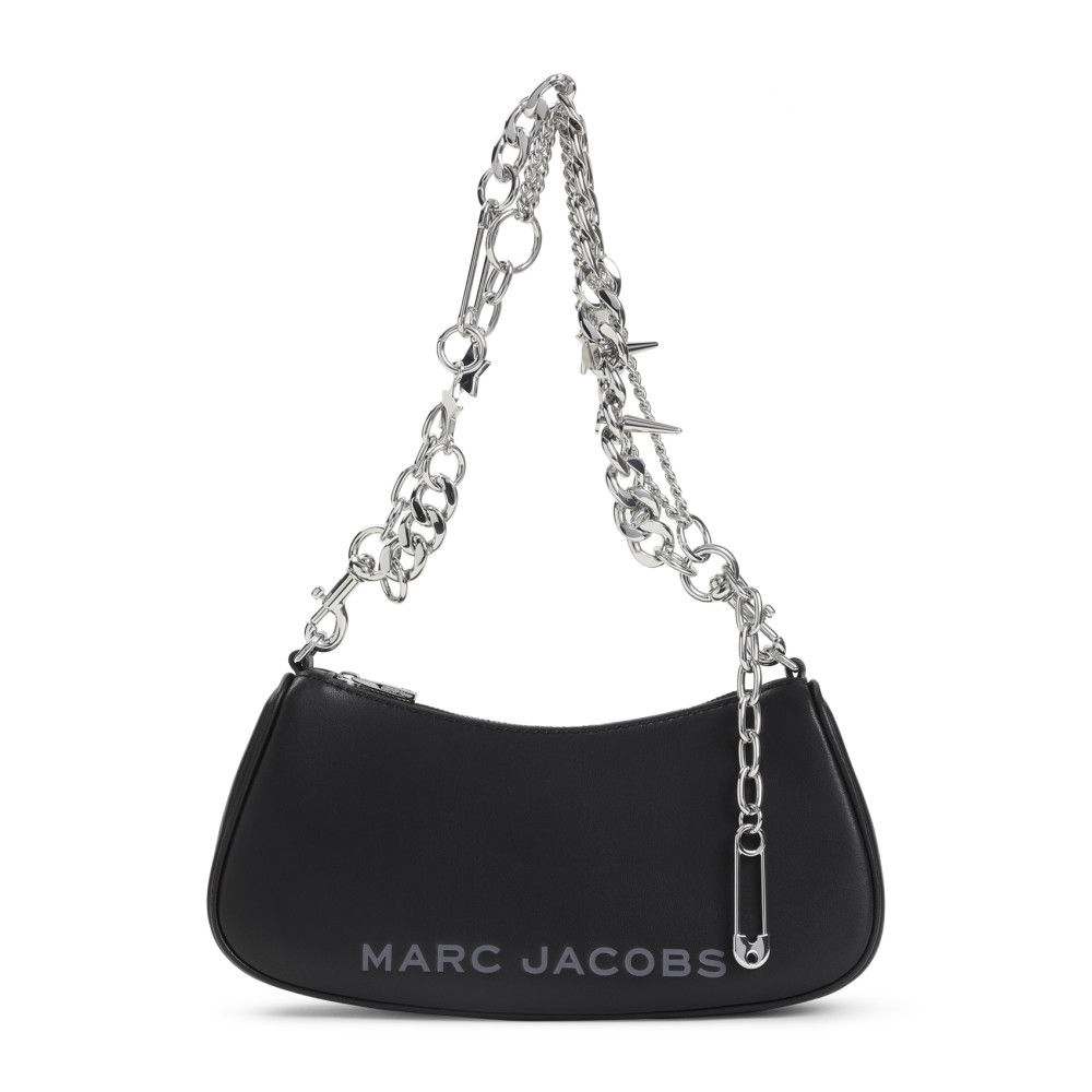 Marc Jacobs Black The Star Charm Shoulder Bag In Black