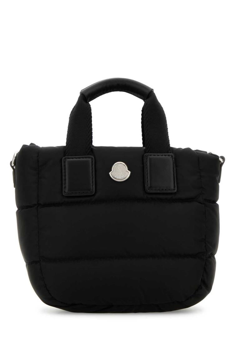 Shop Moncler Black Caradoc Handbag