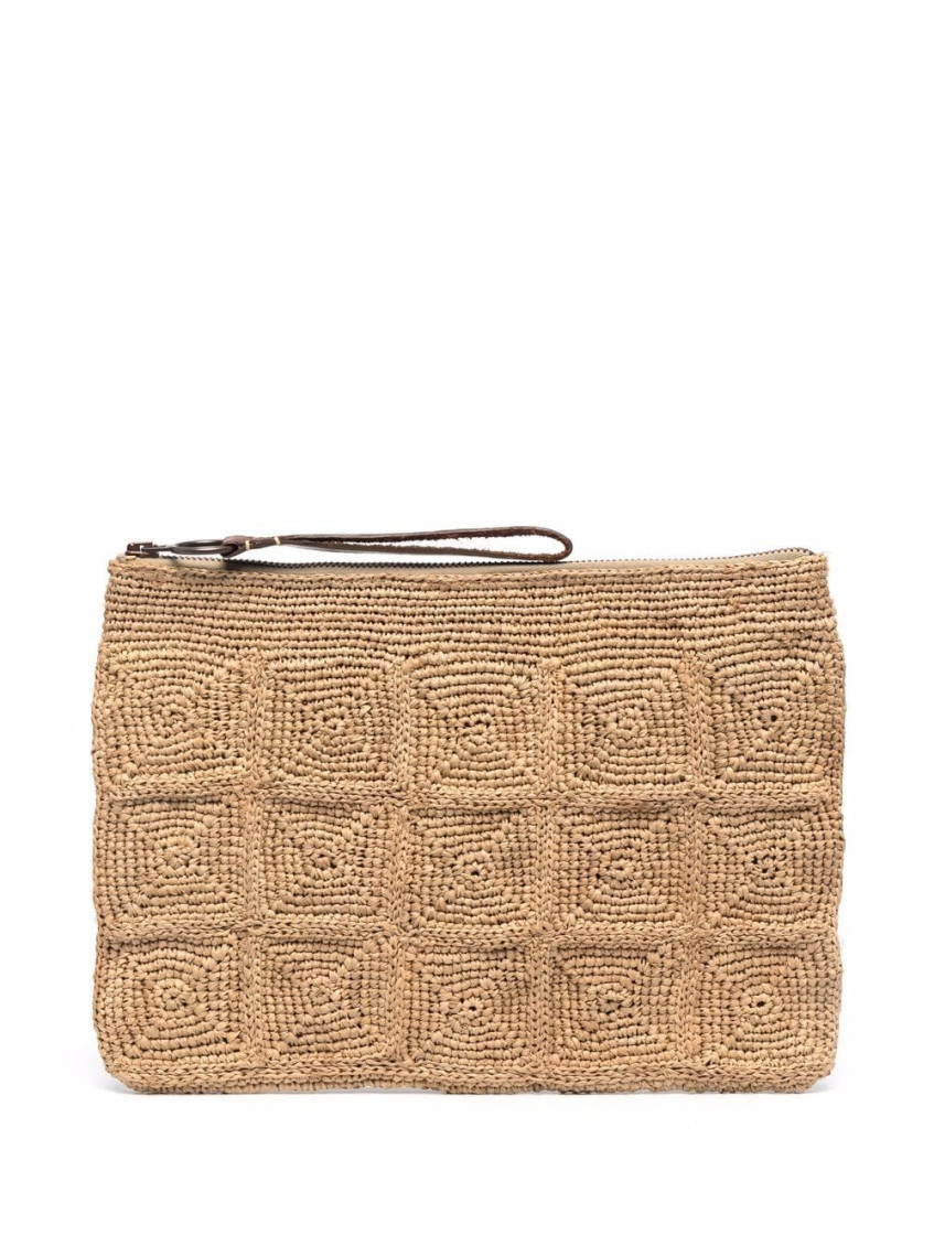 Ibeliv Raffia Clutch Tanala In Natural