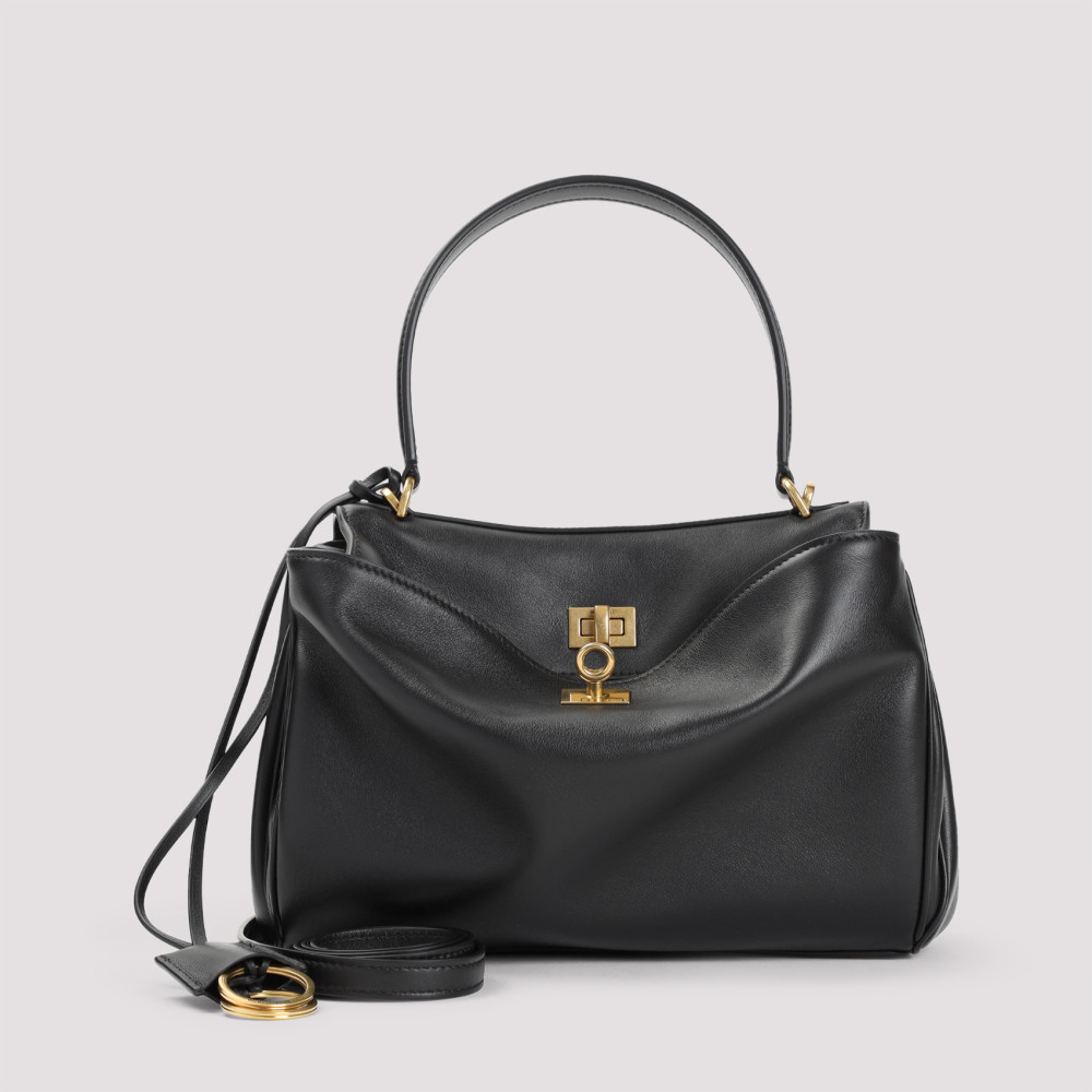 Balenciaga Black Rodeo Satchel Bag In Black