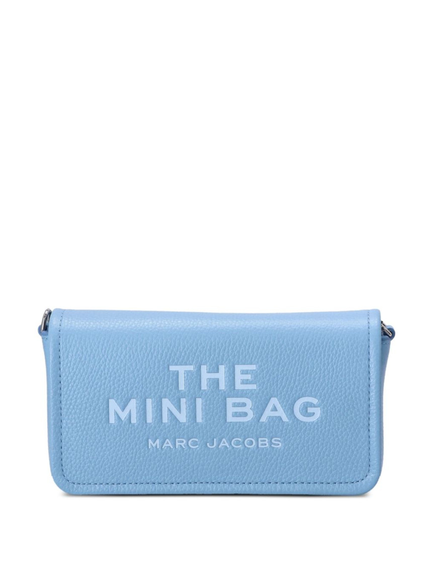 Marc Jacobs The Mini Bag Leather Crossbody Bag In Blue