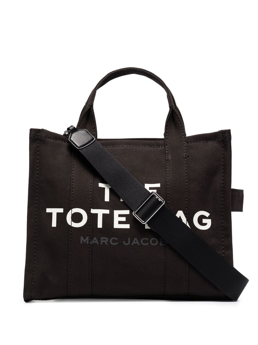 Marc Jacobs Black The Canvas Medium Tote Bag In Black