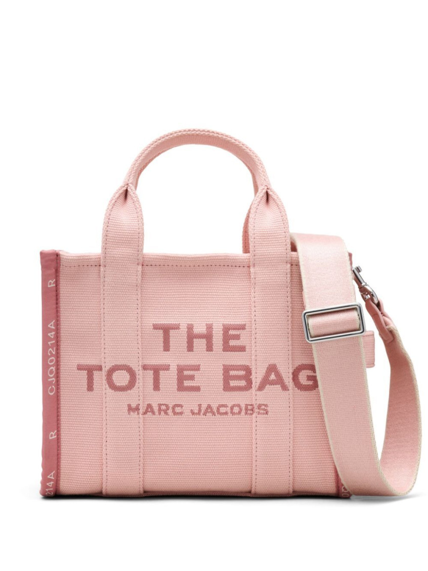 Marc Jacobs Light Pink The Jacquard Small Tote Bag In Light Pink