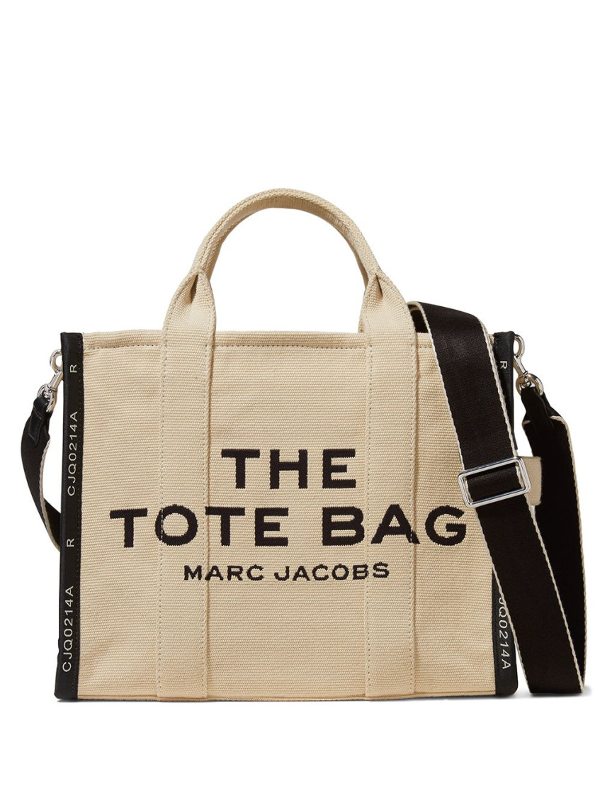Marc Jacobs Women Beige Canvas The Tote Shopping Bag In Beige