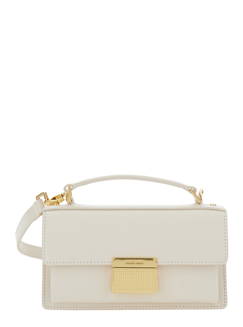 Golden Goose White Venezia Crossbody Bag In White