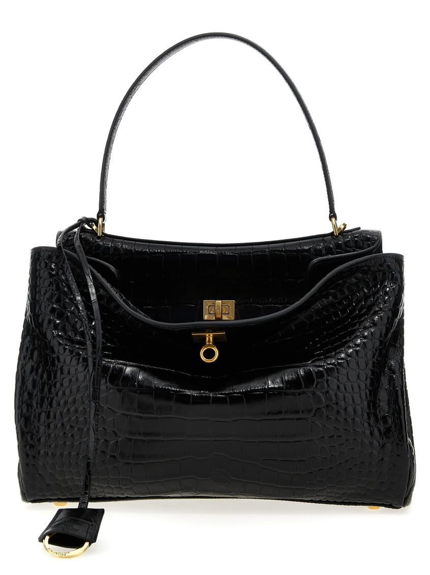 Balenciaga Rodeo Medium Bag In Black