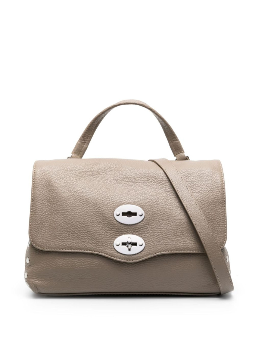 Zanellato Postina Daily Small Leather Handbag In Neutral