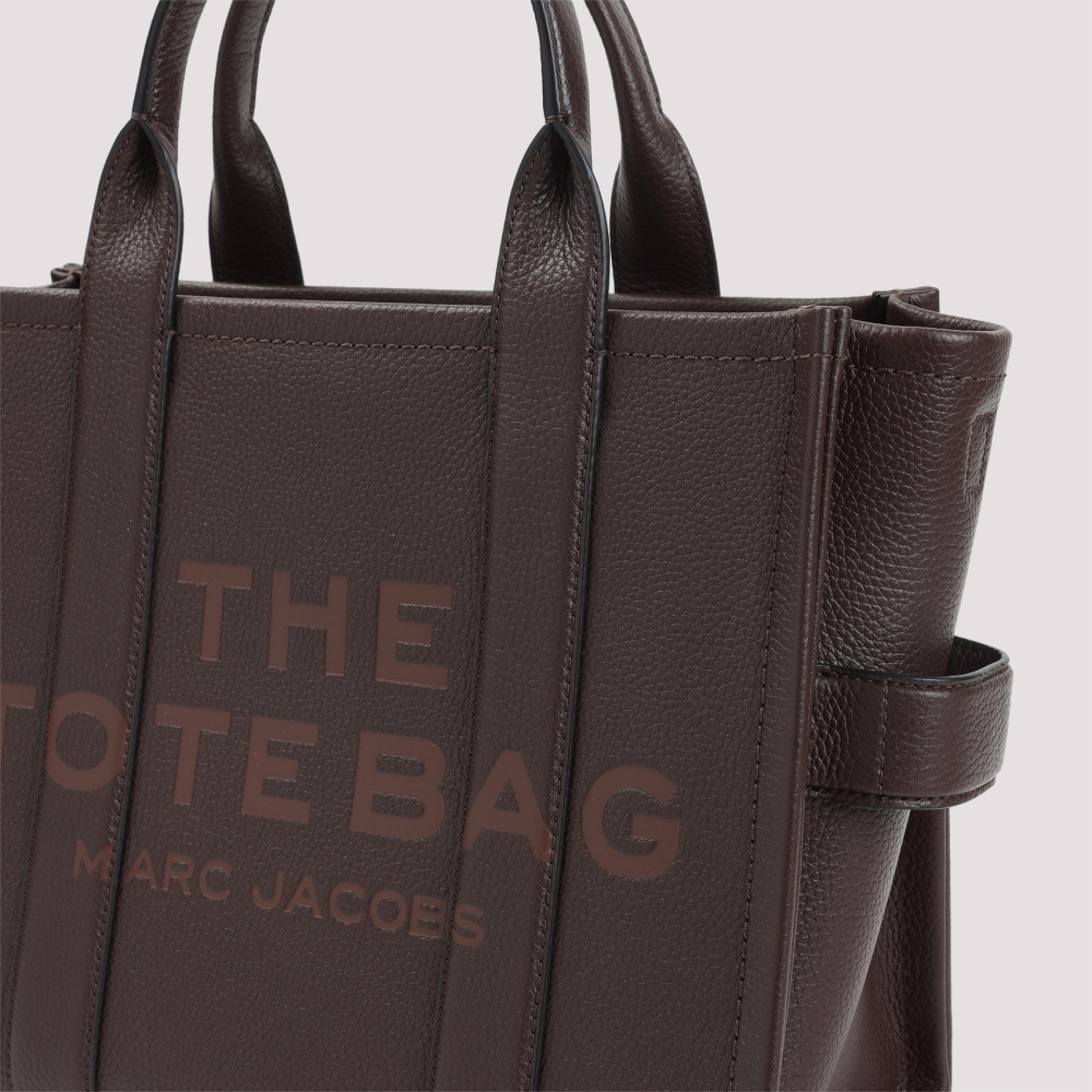 Marc Jacobs Dark Brown The Leather Medium Tote for Women Online