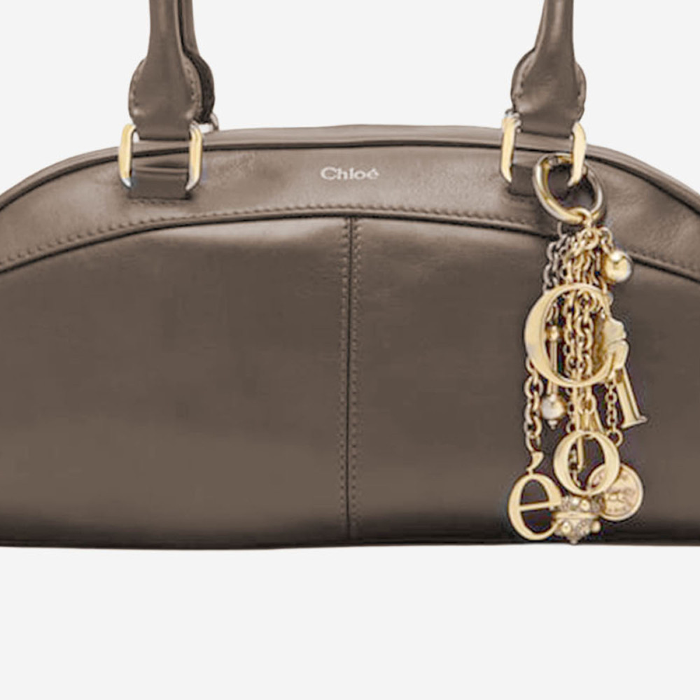Chloe Brown Logo Duffle Bag for Women Online USA at Darveys.com