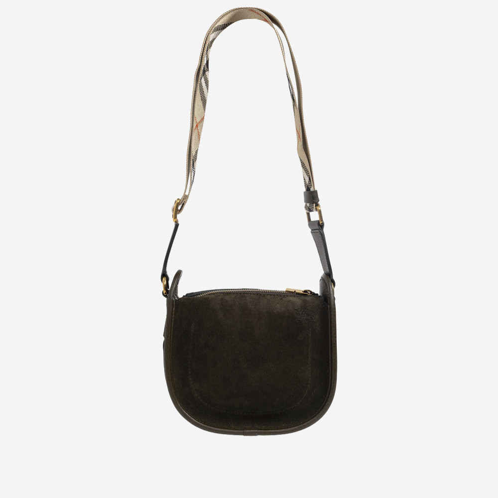 Burberry Dark Brown B Clip Shoulder Bag for Women Online India at