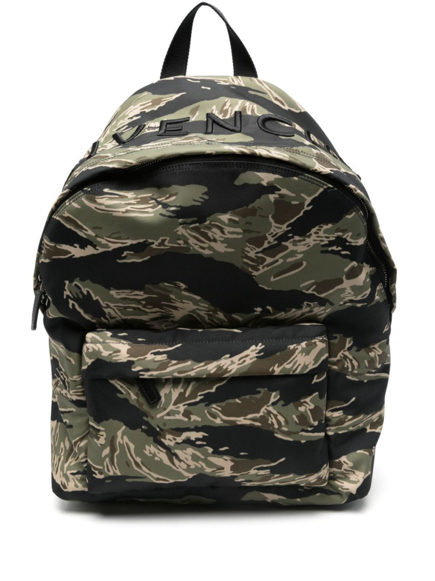 Shop Givenchy Multicolor Essential Printed Backpack