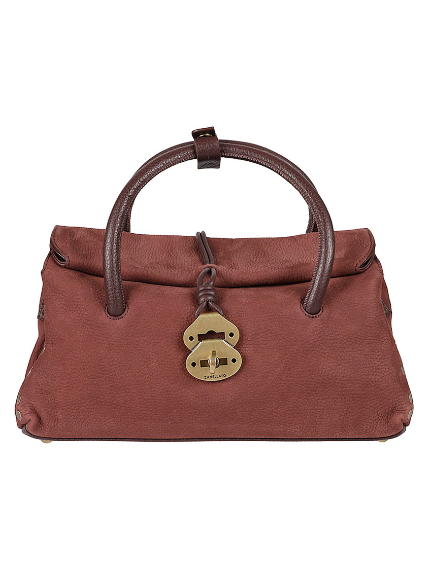 Zanellato Leather Bag Dotta Jones S Shoulder Bag In Brown
