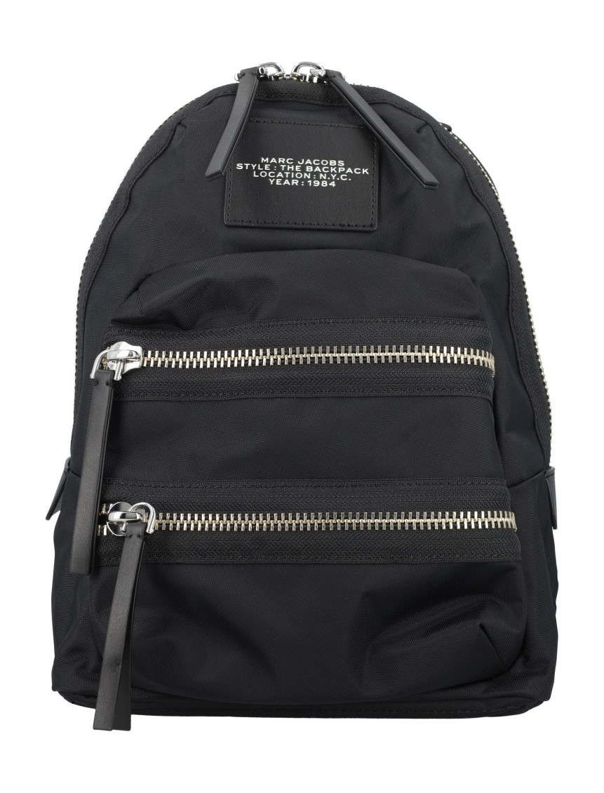 Shop Marc Jacobs Black The Medium Backpack