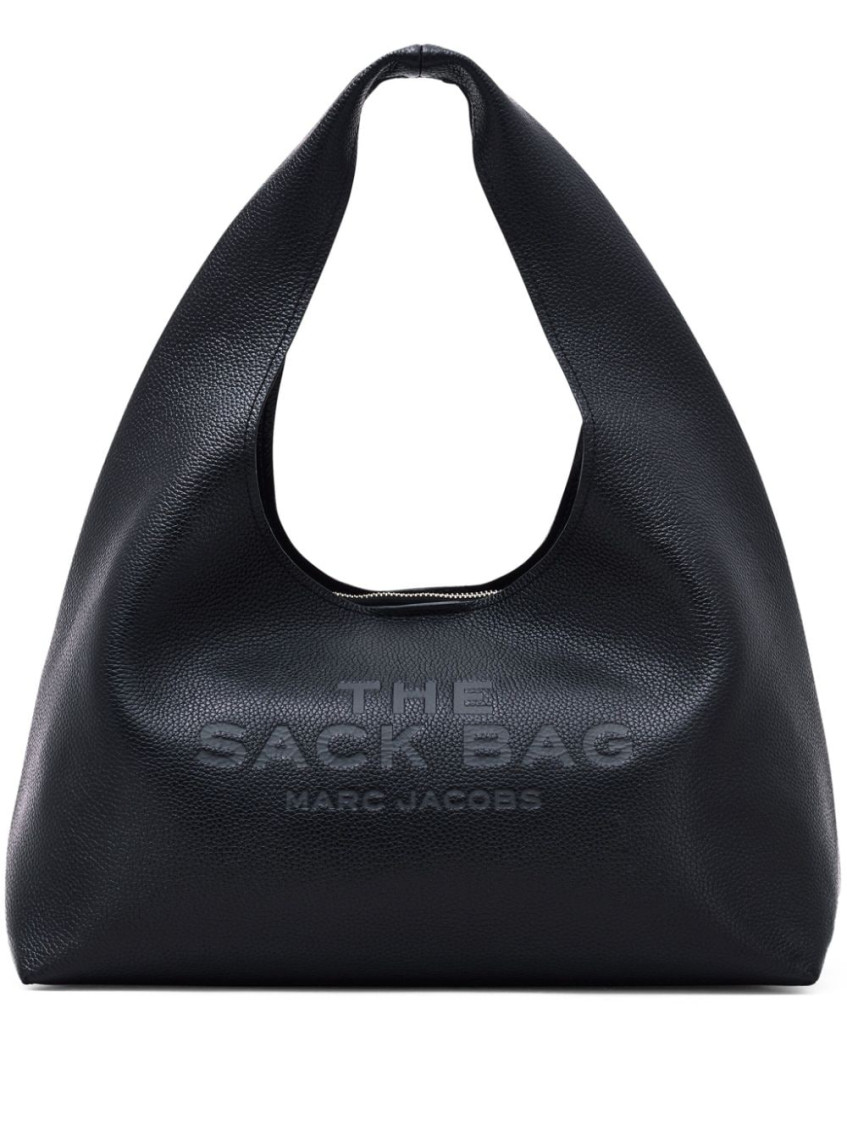 Shop Marc Jacobs Black The Sack Shoulder Bag