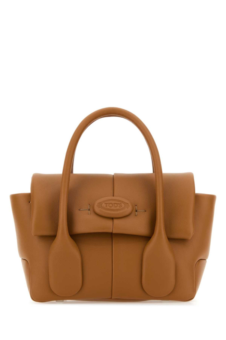 Tod's Brown Di Reverse Mini Satchel Bag In Brown