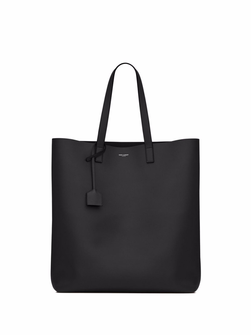 Saint Laurent Ysl Bv Bold Tote Bag In Black