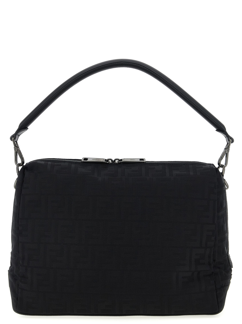 Fendi Black Lui Large Crossbody Bag In Black