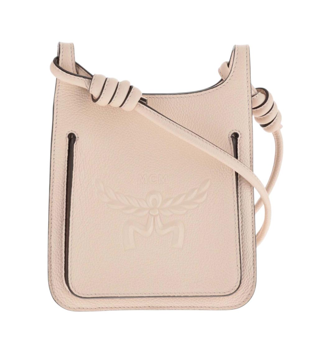 Mcm Hobo Bag "himmel" In Pink