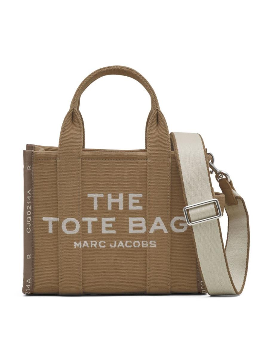 Marc Jacobs Light Brown Jacquard Tote Bag for Women Online