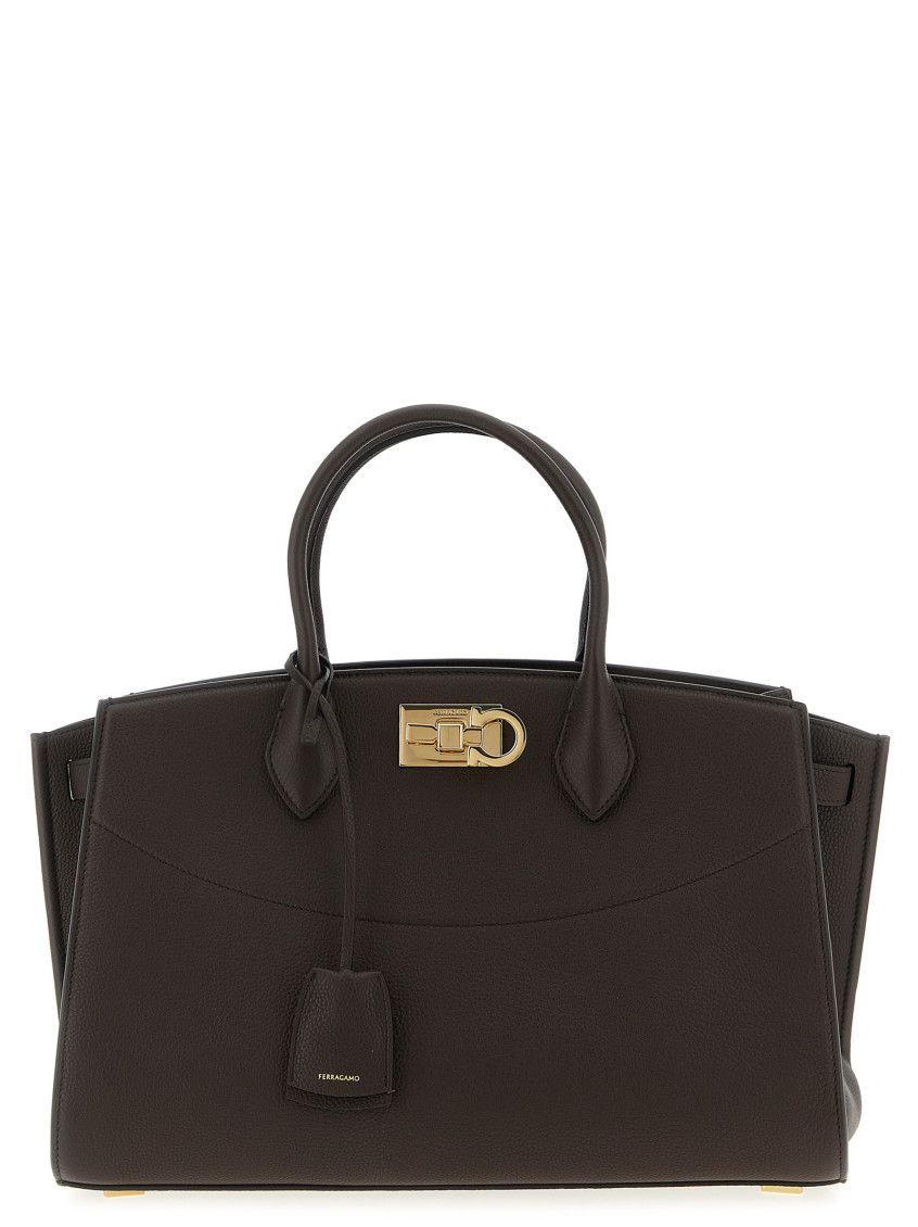Ferragamo The New Studio Soft 21a110785996 Tmoro In Brown