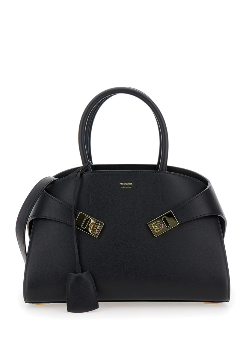 Ferragamo Salvatore  Shoulder Bags In Black