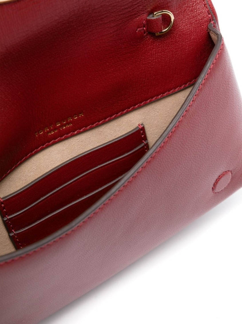 Bvlgari Sherry Red Flap Continental Wallet