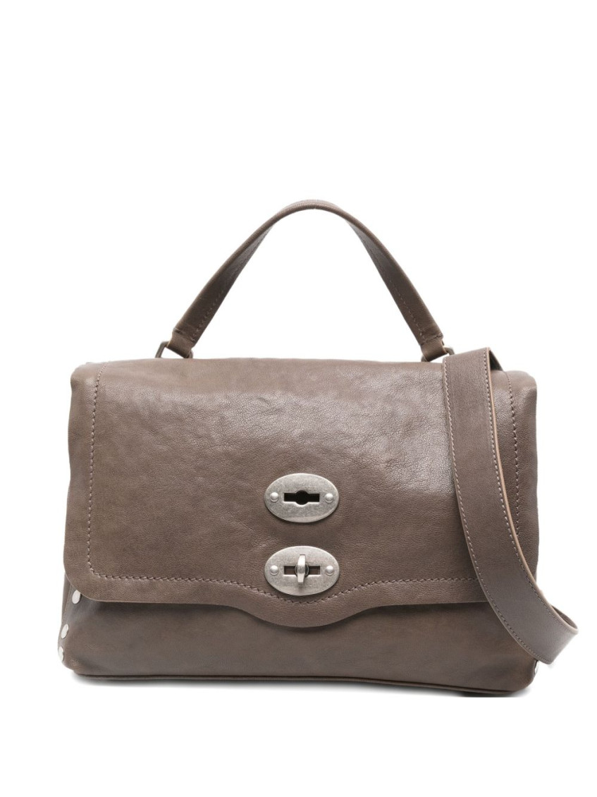 Zanellato Grey Postina Satchel In Gray