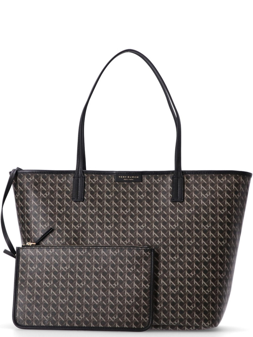 Tory Burch Black Ever-ready Large Tote In Black