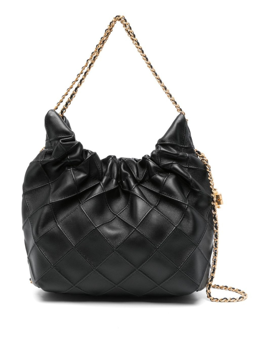 Tory Burch Black Fleming Mini Hobo