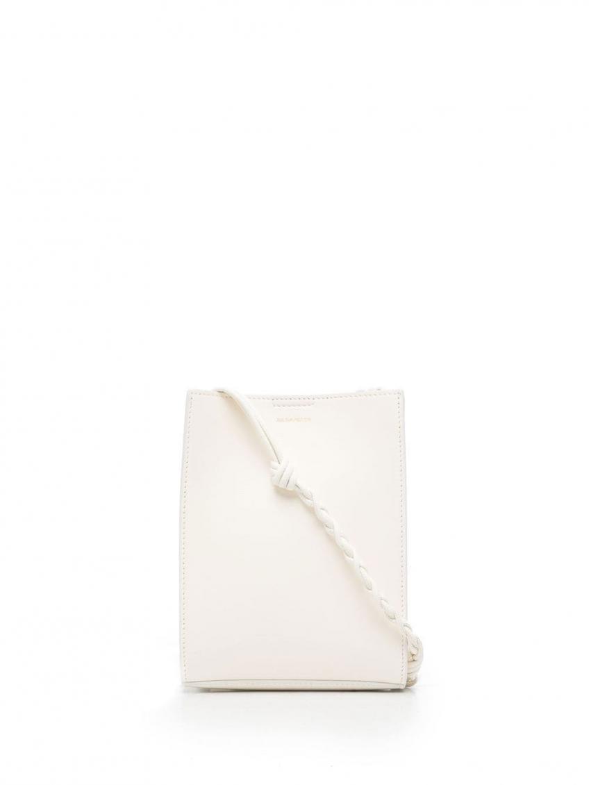 Jil Sander Tangle Small Crossbody Bag In White