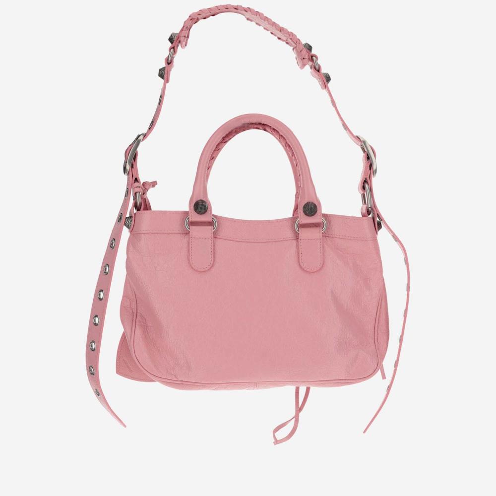 Balenciaga Pink Neo Cagole Satchel Bag for Women Online India at