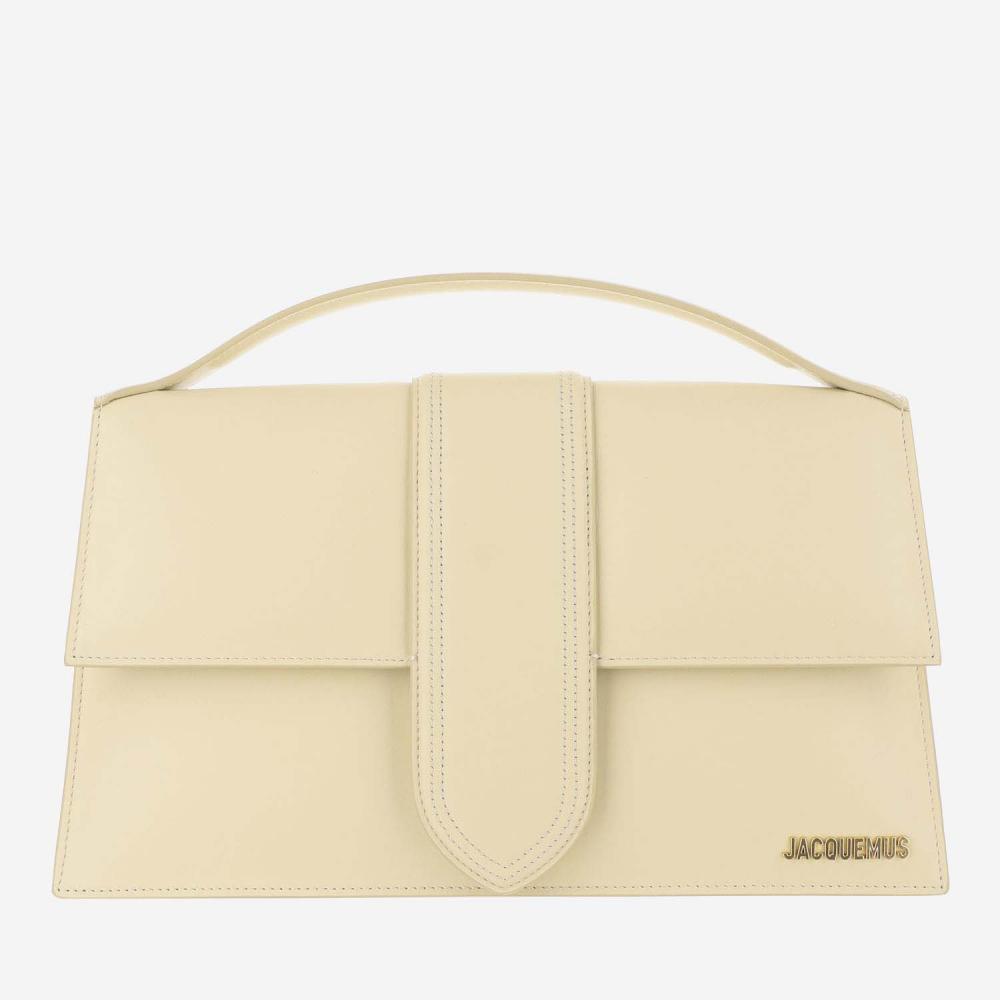 Jacquemus Le Grand Bambino Bag In Ivory In White