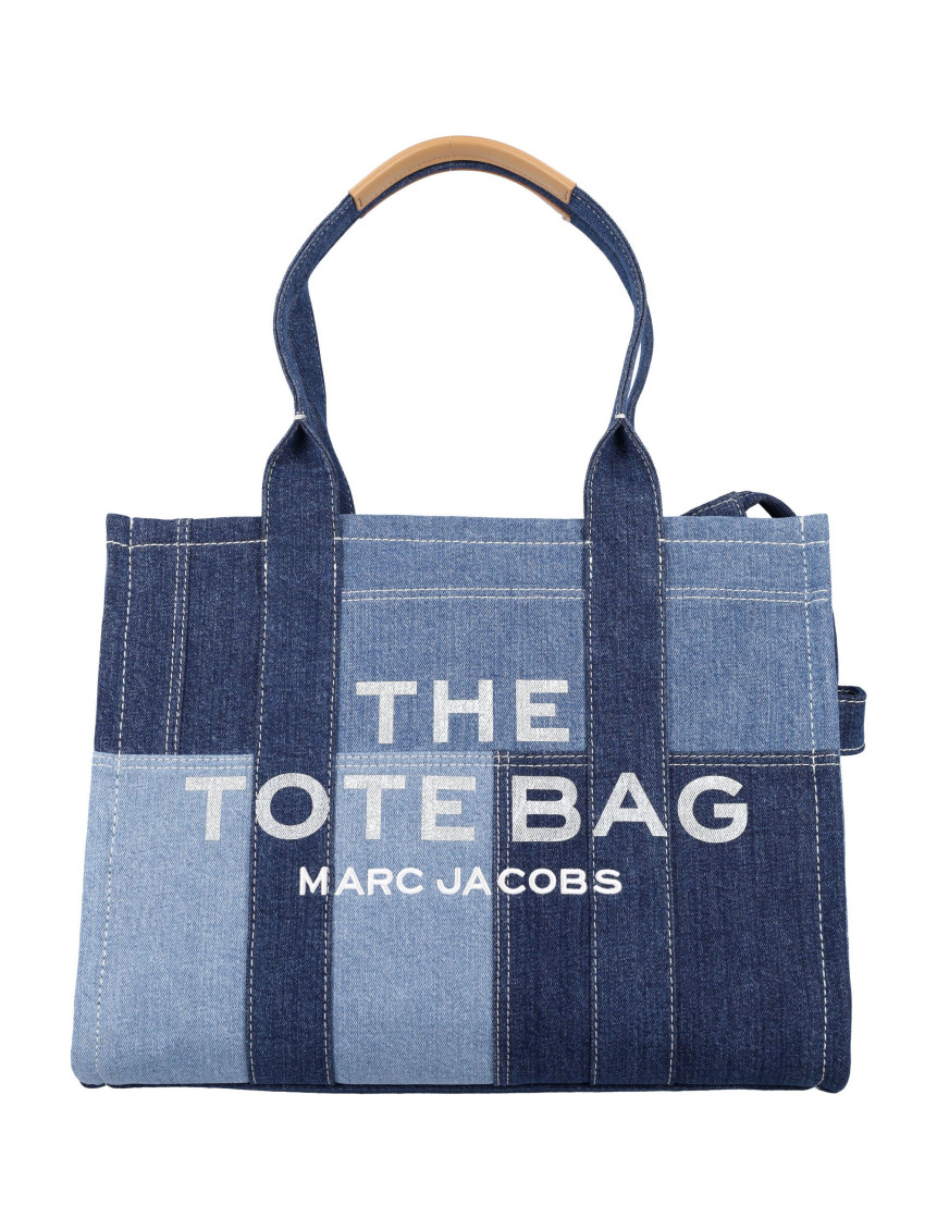 MARC JACOBS DENIM THE LARGE TOTE