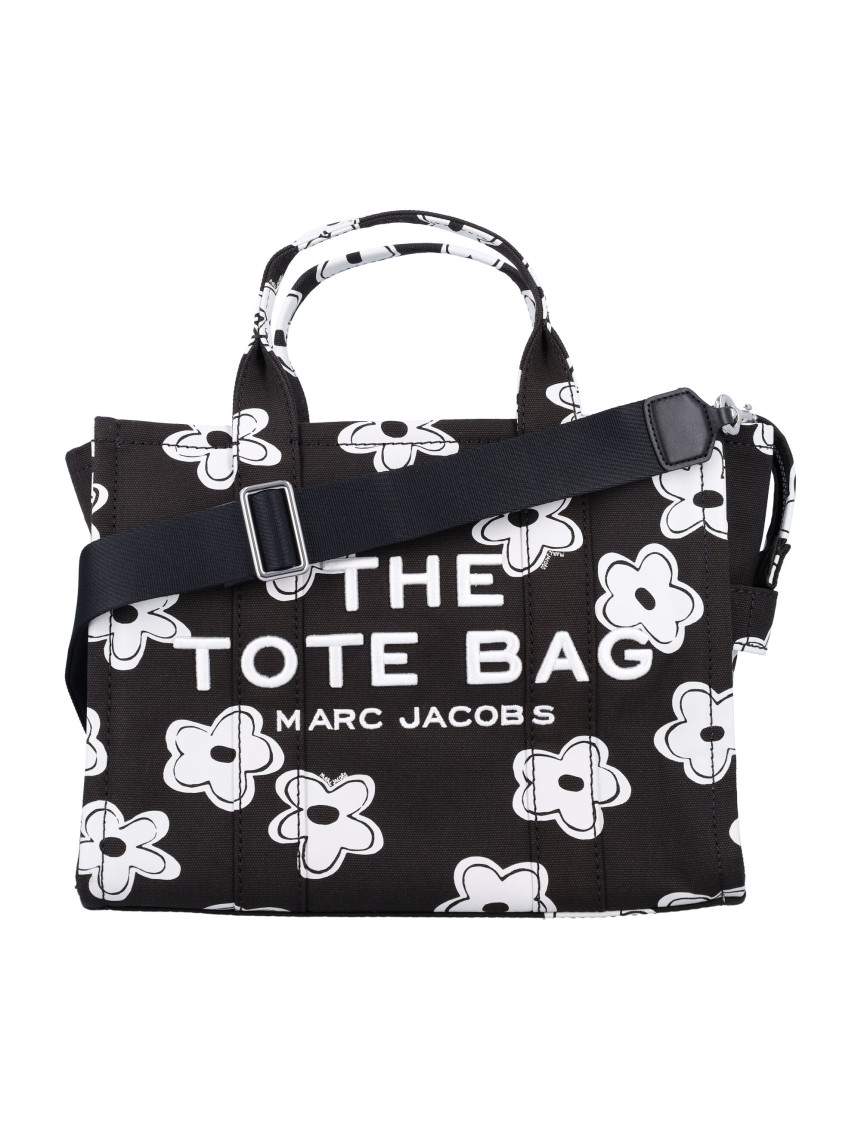 Marc Jacobs Black The Daisy Medium Tote In Black