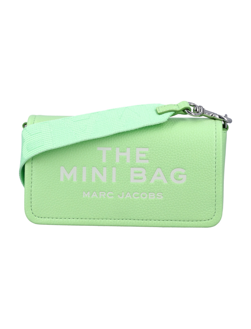 Marc Jacobs The Mini Leather Crossbody Bag In Green