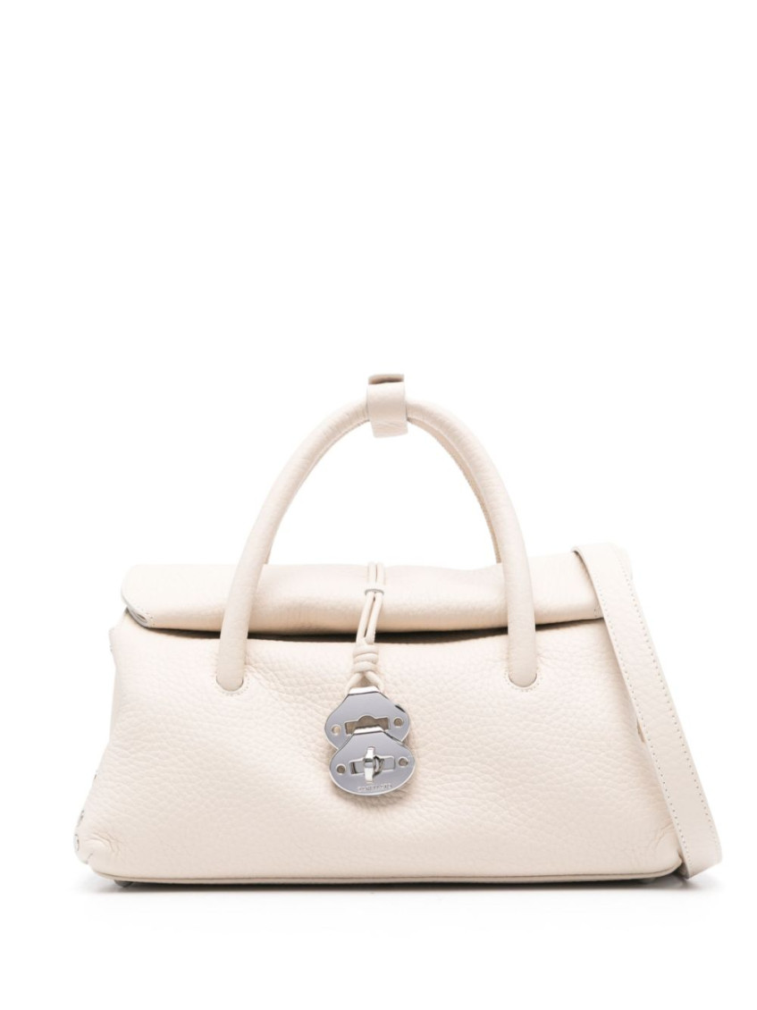 Zanellato Light Beige Dotta Centauro Small Satchel In Neutral