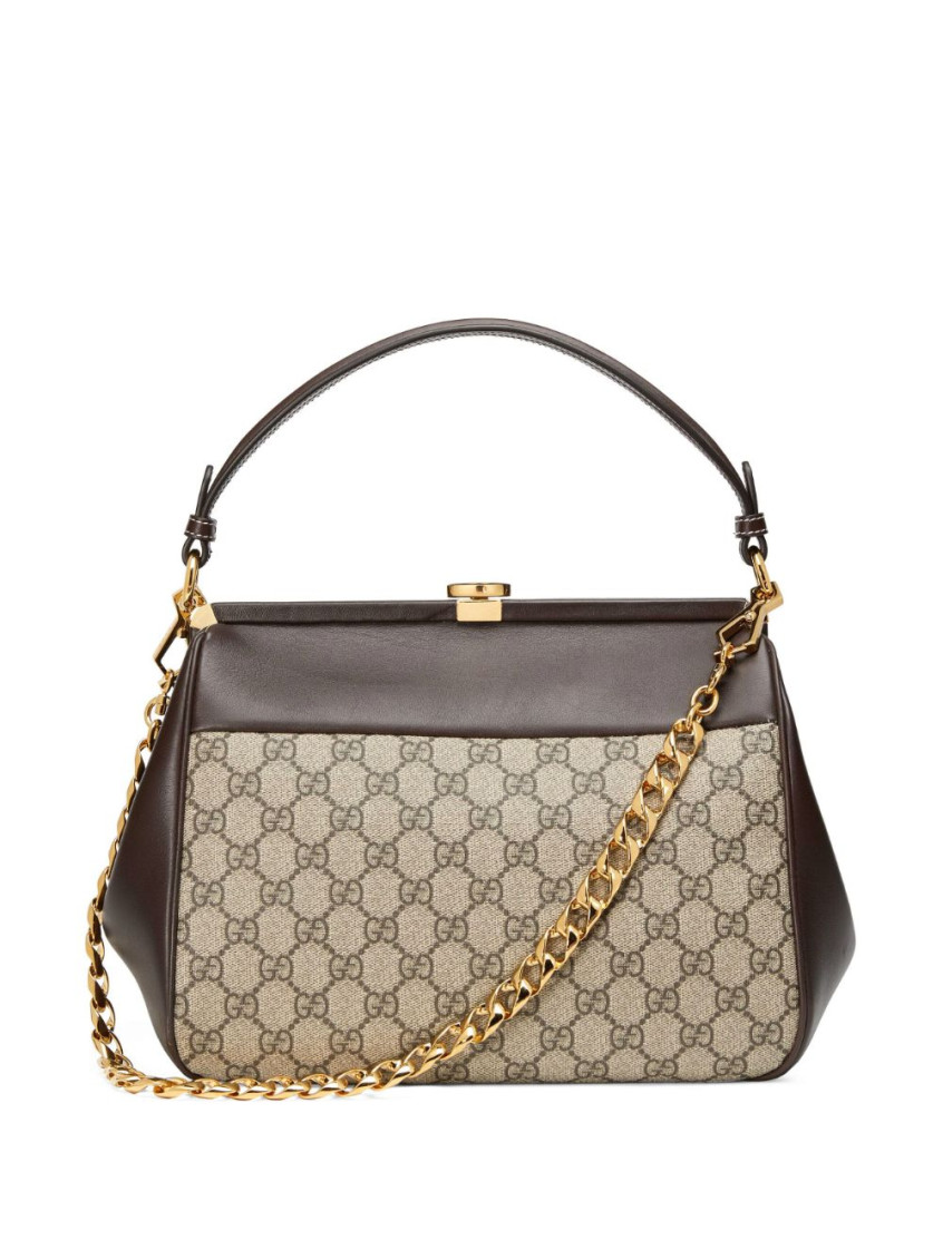 Gucci Beige Virgo GG Supreme Canvas Bag for Women Online USA