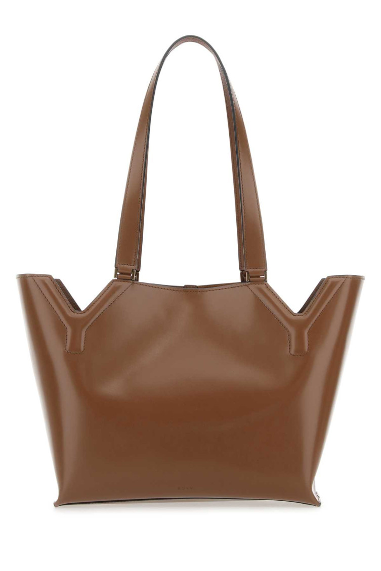 Boyy Brown Leather Yy West Shoulder Bag In Brown