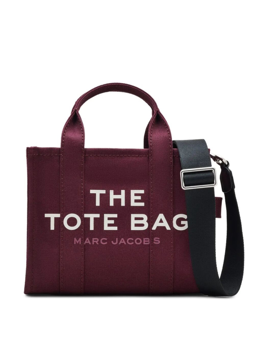 Marc Jacobs Dark Plum The Canvas Small Tote In Purple