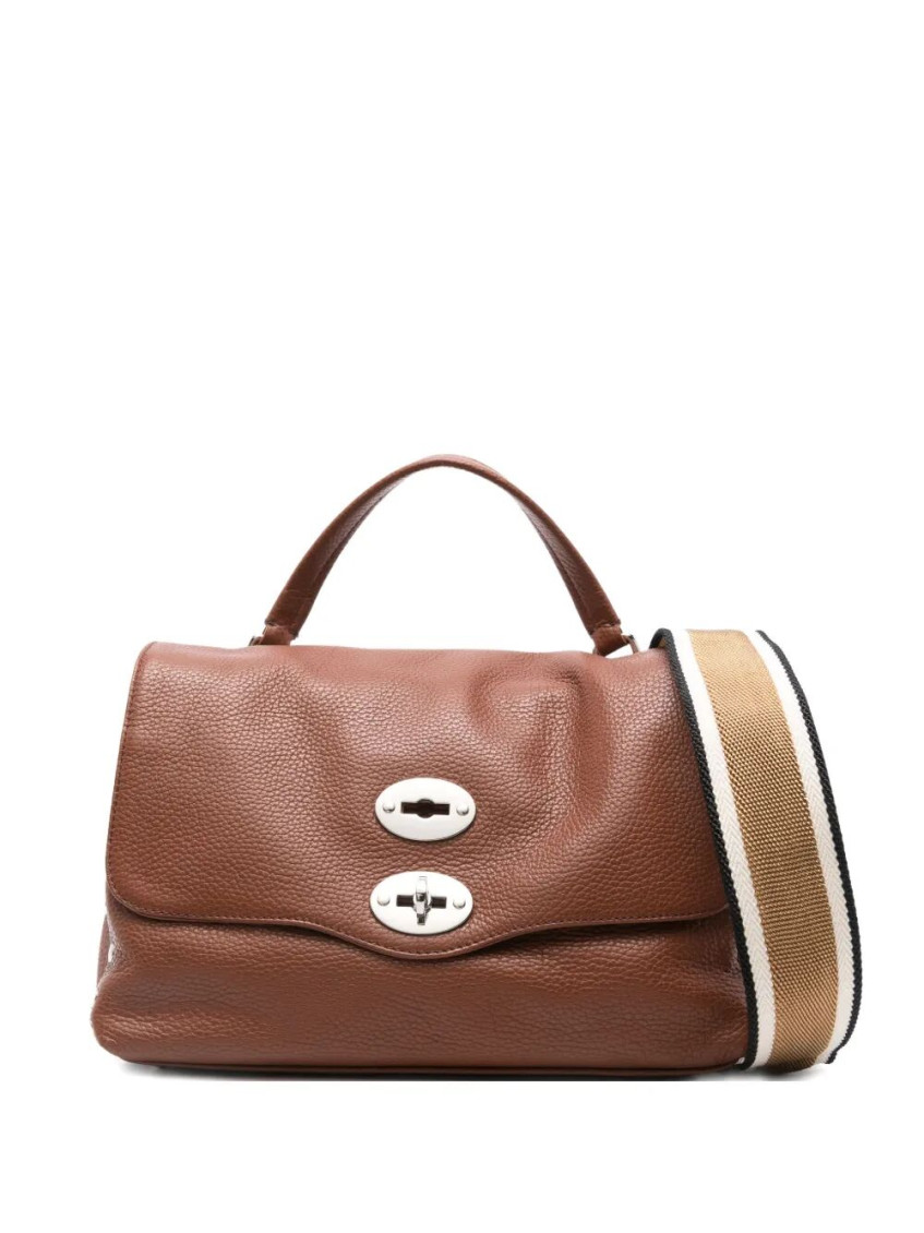Zanellato Small Tote Bag Adjustable Strap In Brown
