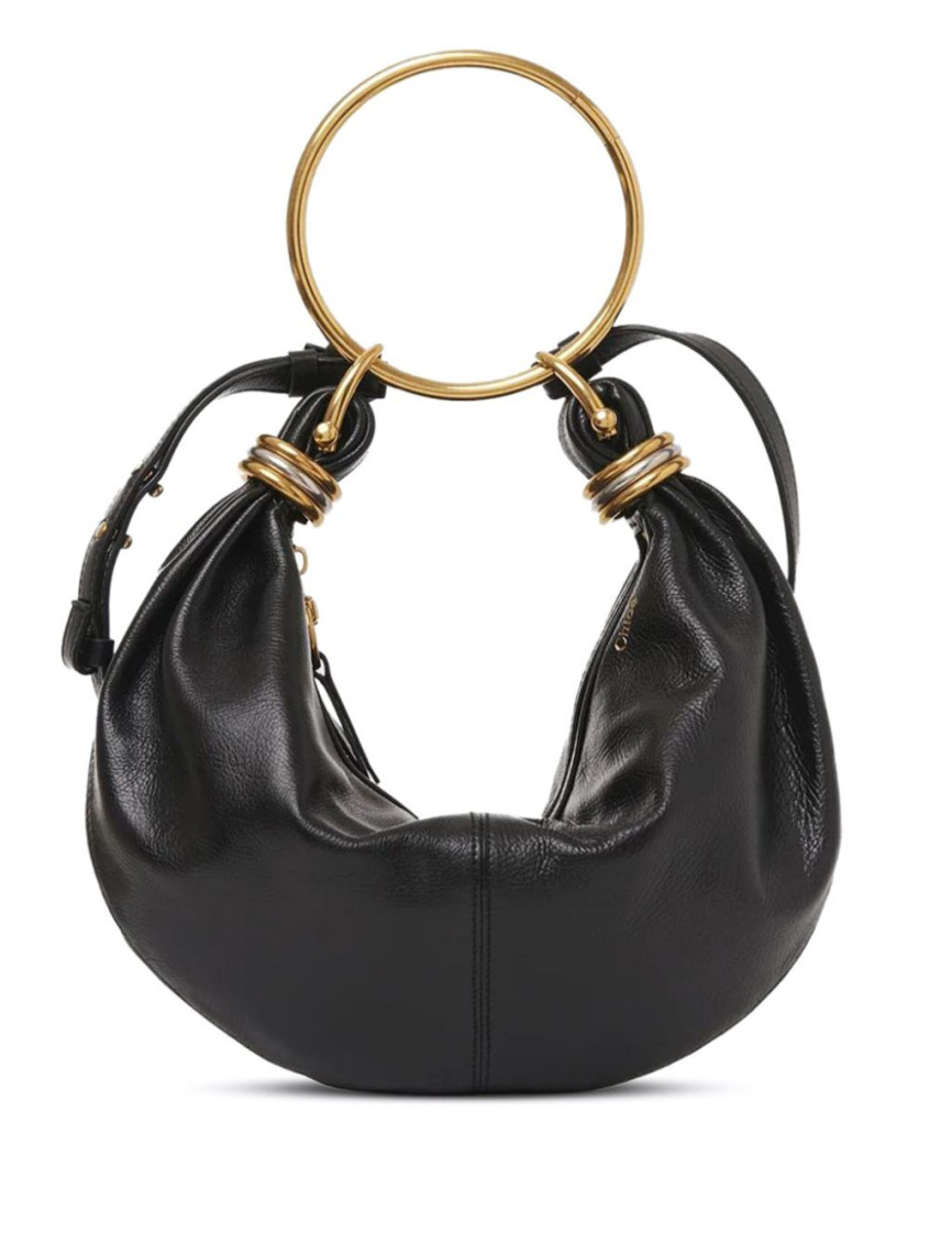 Shop Chloé Black Bracelet Small Hobo