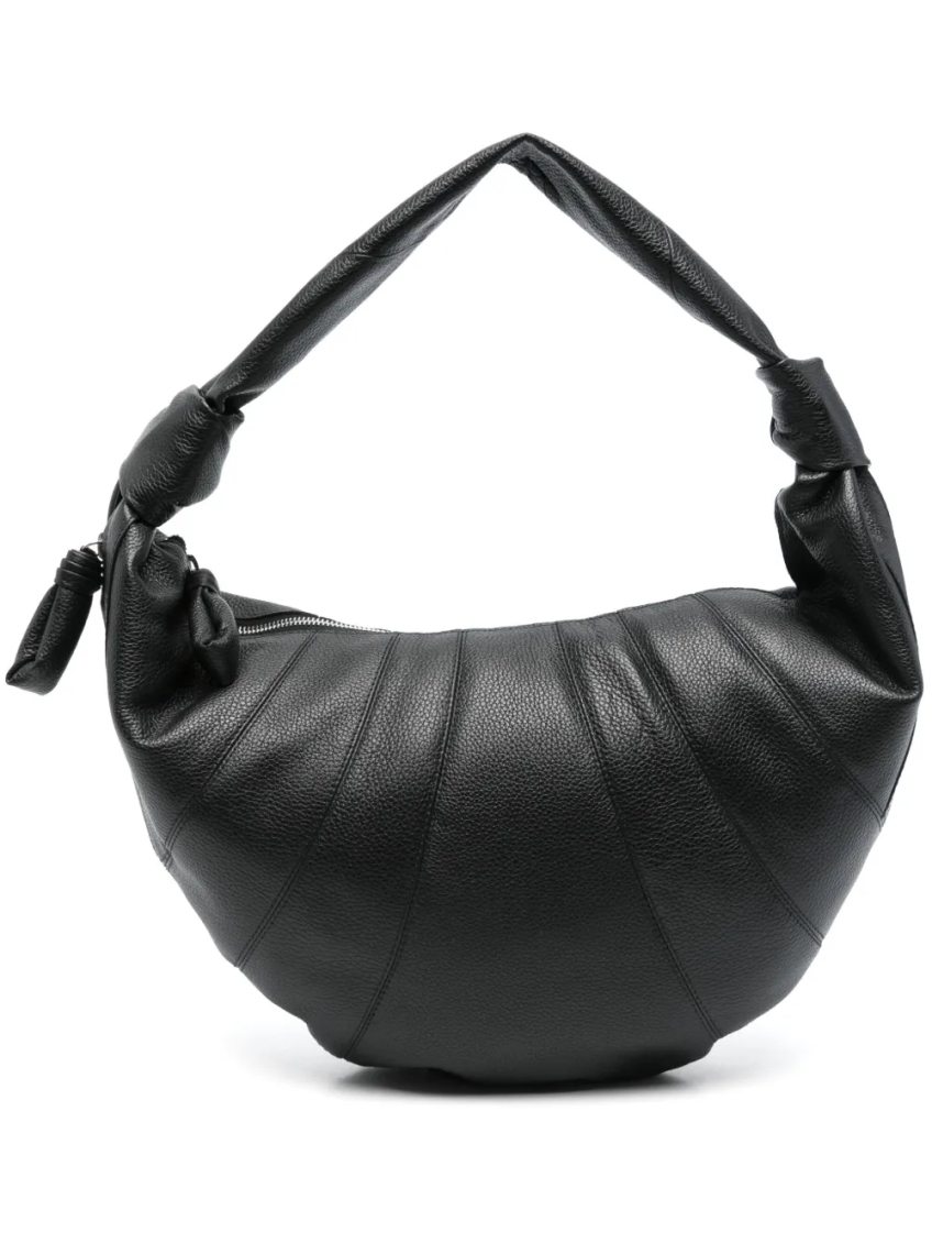 Lemaire Black Fortune Croissant Shoulder Bag