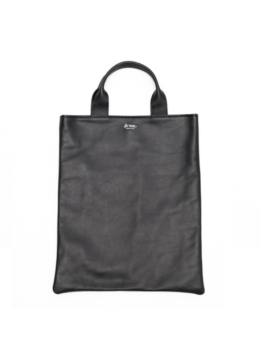 La Rose Black Logo Tote